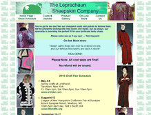 Tablet Screenshot of lsheepskin.com